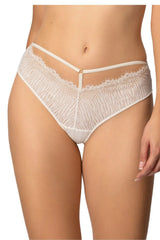 culotte Solei laiteuse dentelle haute qualité motif ondulée ajourée délicate féminine confort ajustement parfait finition précise silhouette quotidienne spéciale