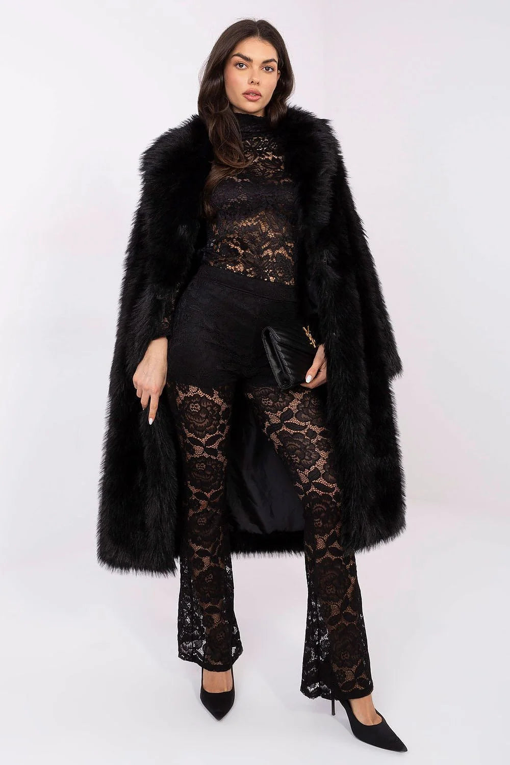 Pantalons en dentelle Italy Moda