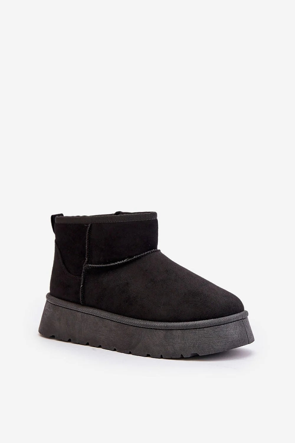 Bottes de neige Step in style pour femme, design moderne, suédine écologique, fourrure intérieure, semelle isolante, élégance hivernale