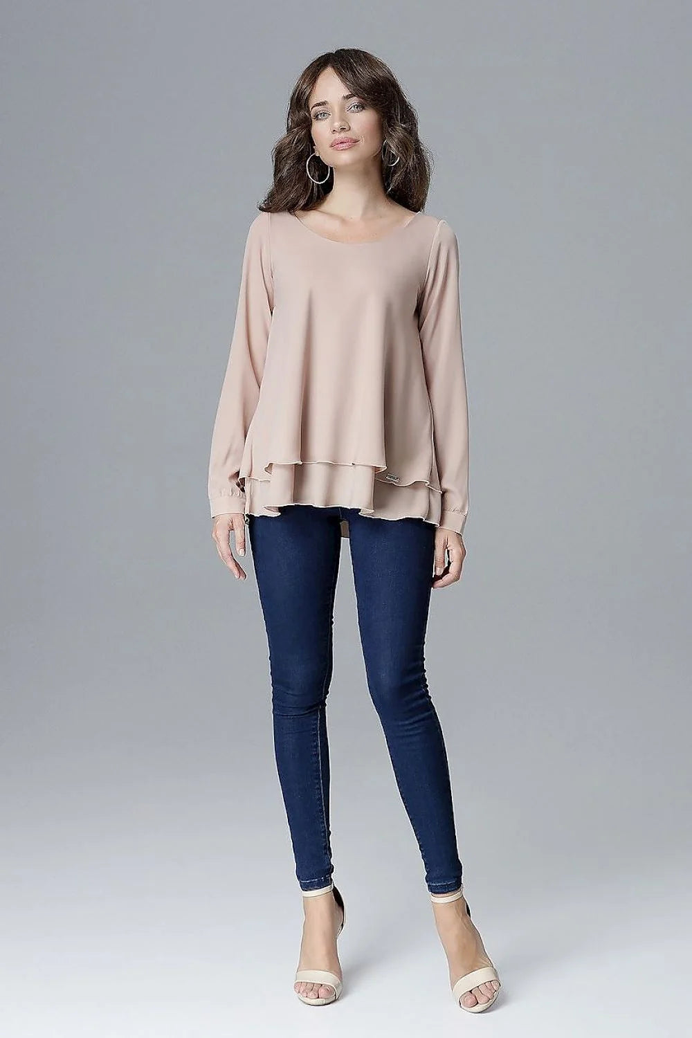 Chemisier Lenitif en Polyester Blanc Moderne et Confortable pour Tenue Décontractée Femme Style Urbain