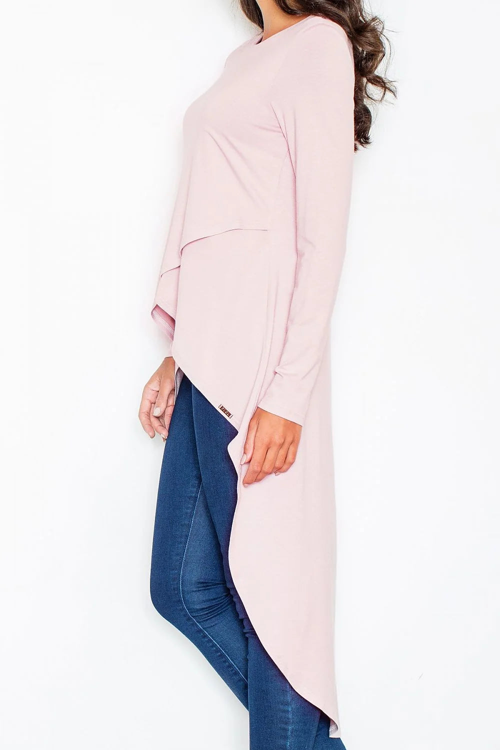 Tunique asymétrique coton décontractée élégante ourlet fluide moderne confort pour femmes contemporaines style chic