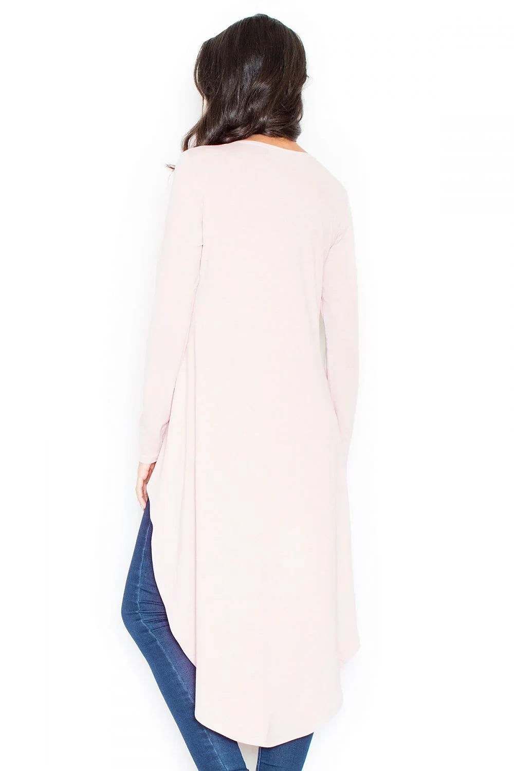 Tunique asymétrique coton décontractée élégante ourlet fluide moderne confort pour femmes contemporaines style chic