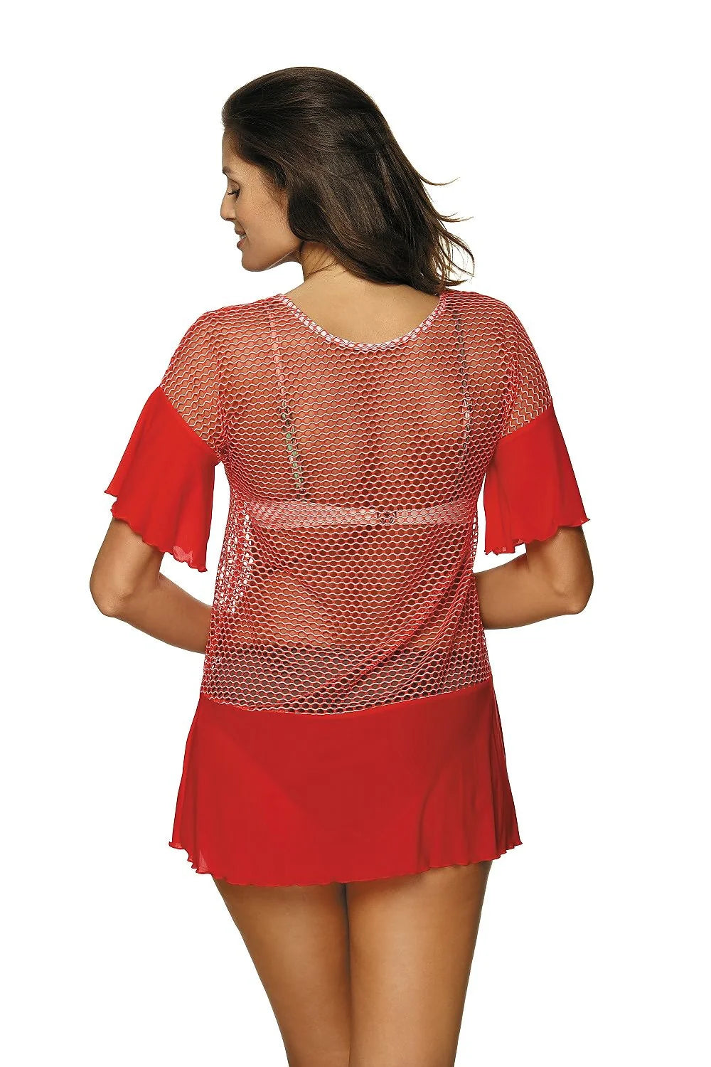 Tunique de plage en maille légère élégante et tendance pour sublimer vos journées estivales ensoleillées