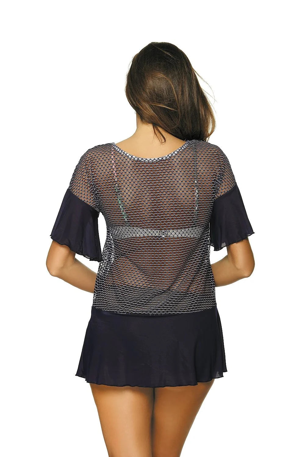 Tunique de plage en maille légère élégante et tendance pour sublimer vos journées estivales ensoleillées